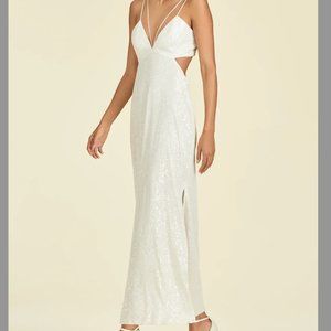 Sachin & Babi Vivi Sequin-Embroidered Midi-Dress